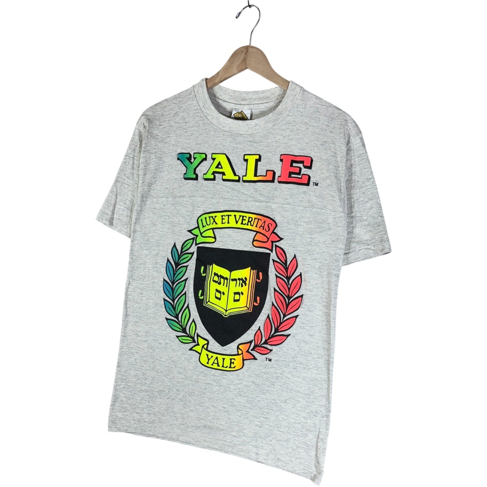Vintage Yale Lux Et Veritas T-Shirt