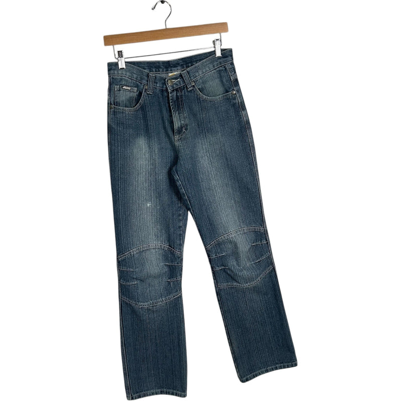 Y2K Dog Nose Straight Leg Denim Jeans 29x31