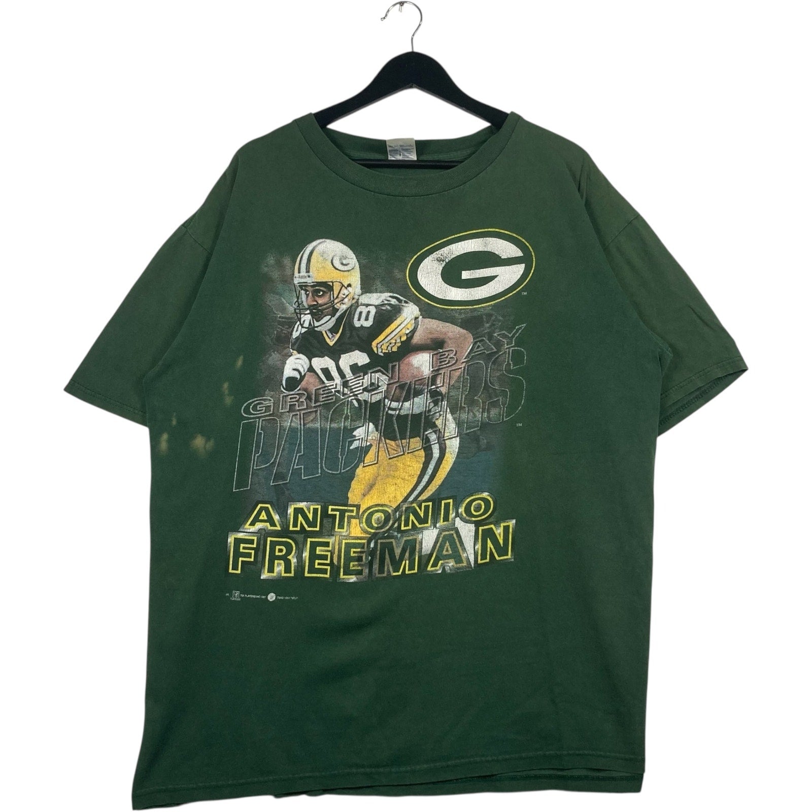 Vintage Green Bay Packers Antonio Freeman NFL T-Shirt