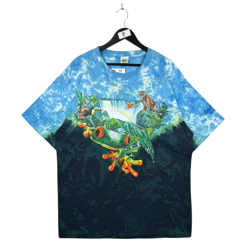 Vintage Rainforest Jungle AOP Graphic T-Shirt
