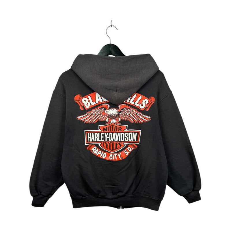 Vintage Harley Davidson Black Hills Rapid City Hoodie
