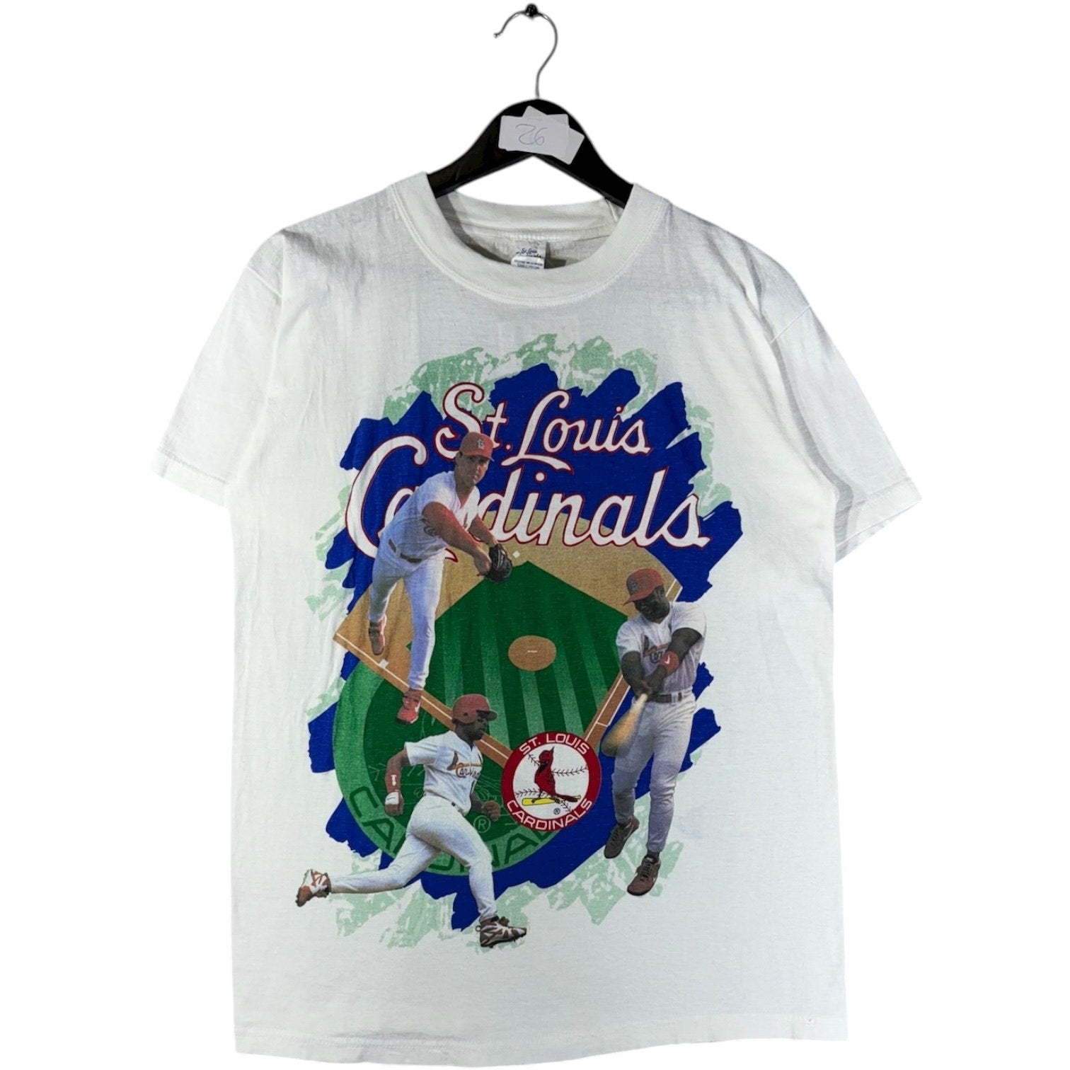 Vintage Coca Cola St. Louis Cardinals MLB Graphic T-Shirt