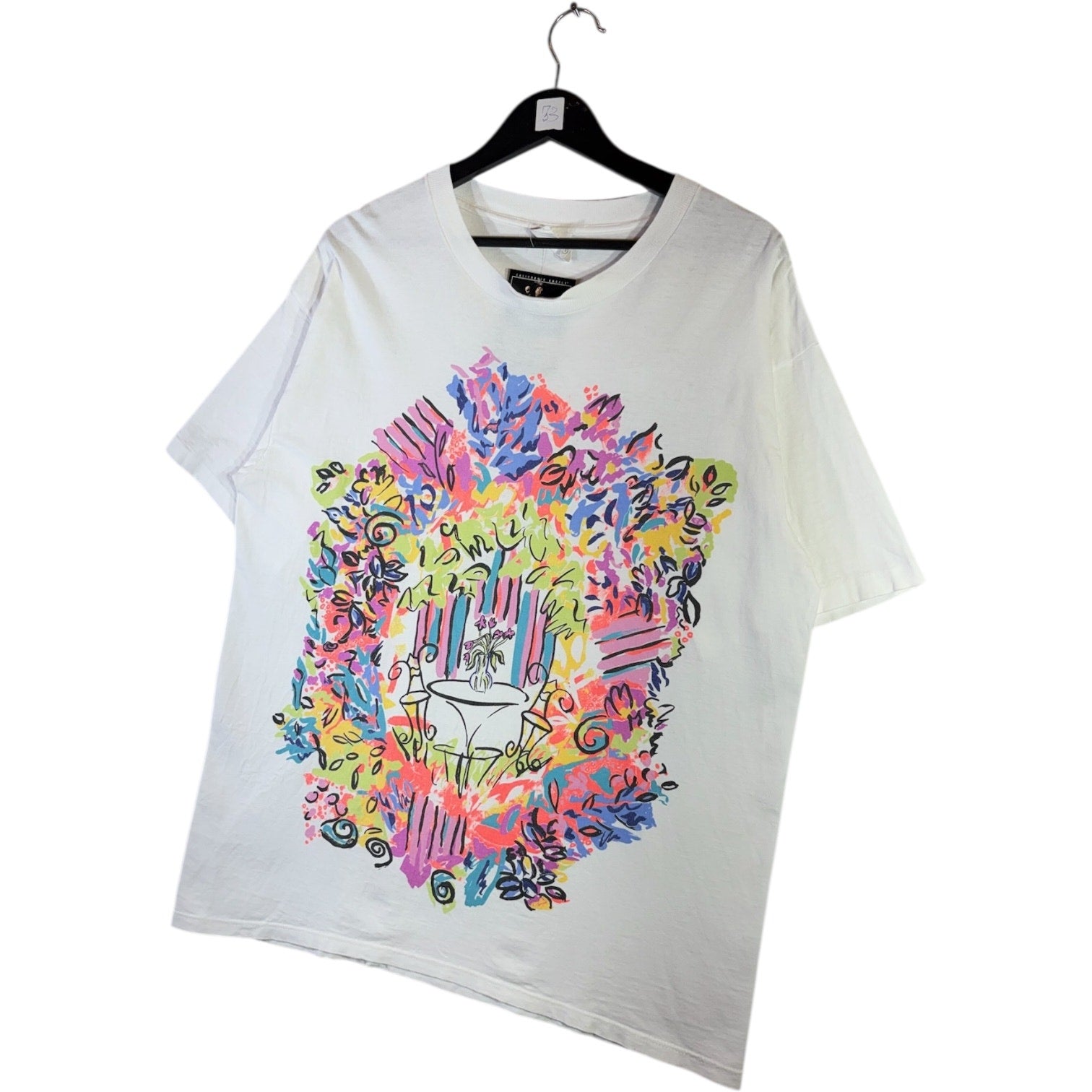 Vintage Abstract Art Graphic T-Shirt