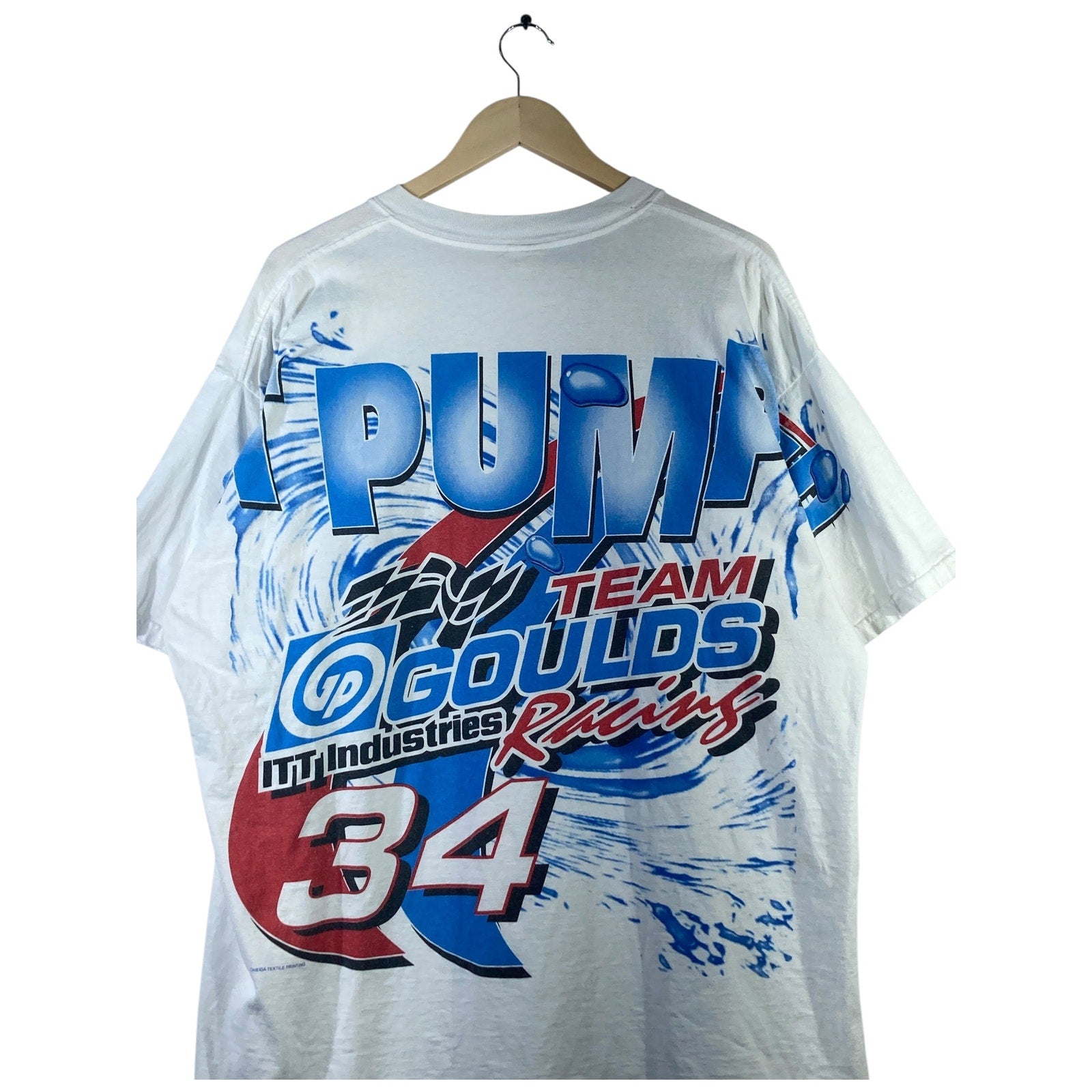Vintage NASCAR Team Goulds Racing T-Shirt