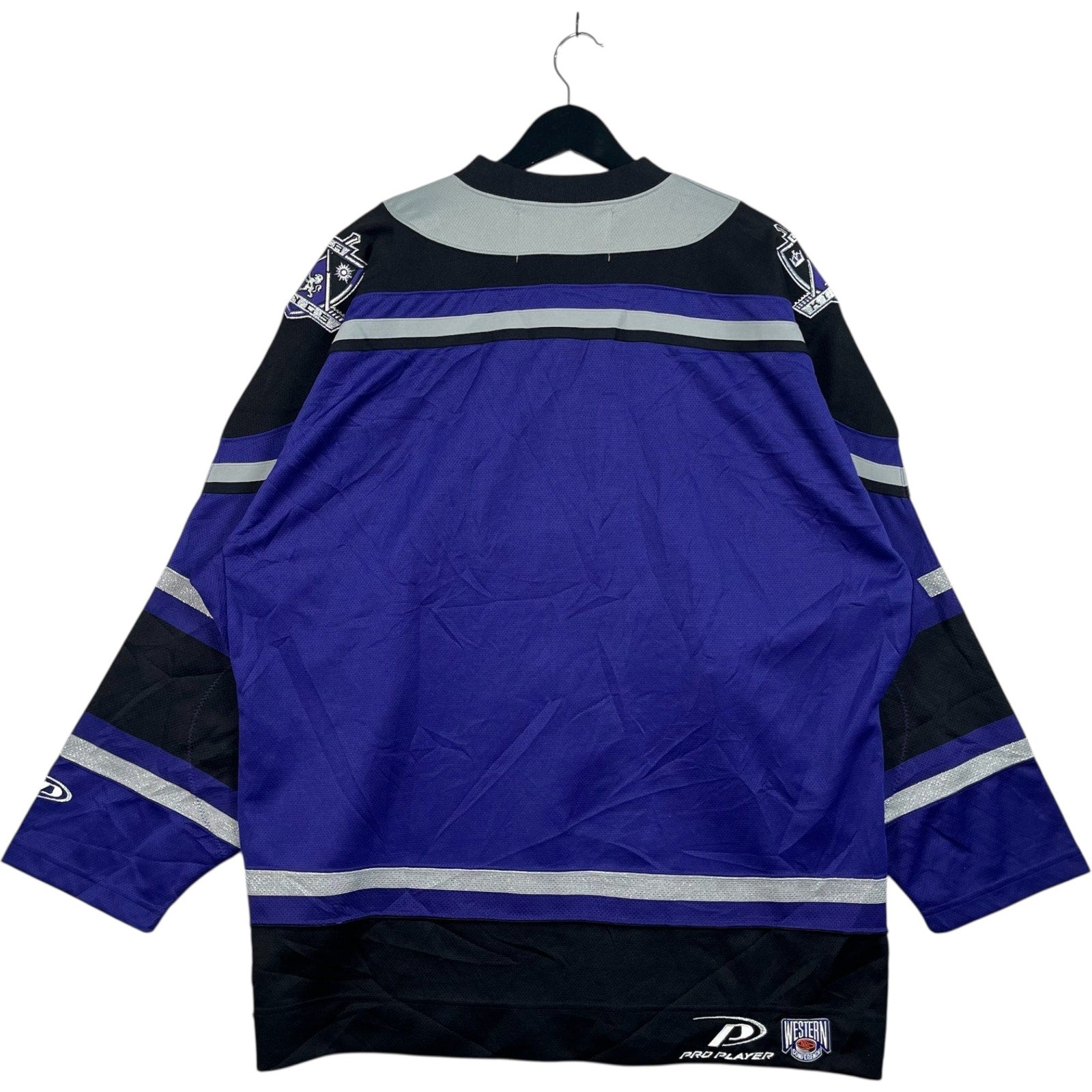 Vintage Pro Player Los Angeles Kings Logo Spellout NHL Jersey