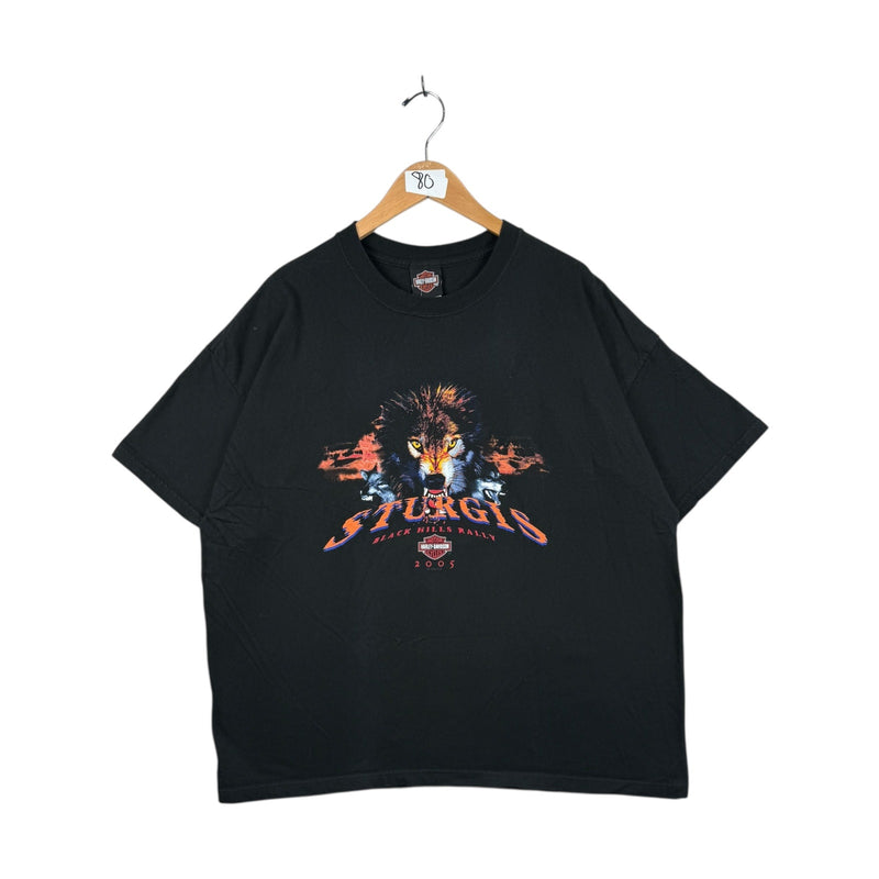 Vintage Sturgis Harley Davidson Hills Rally T-Shirt