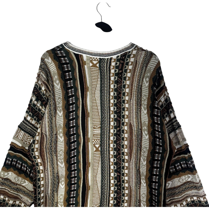 Vintage Coogi 3D Knit Wool Sweater
