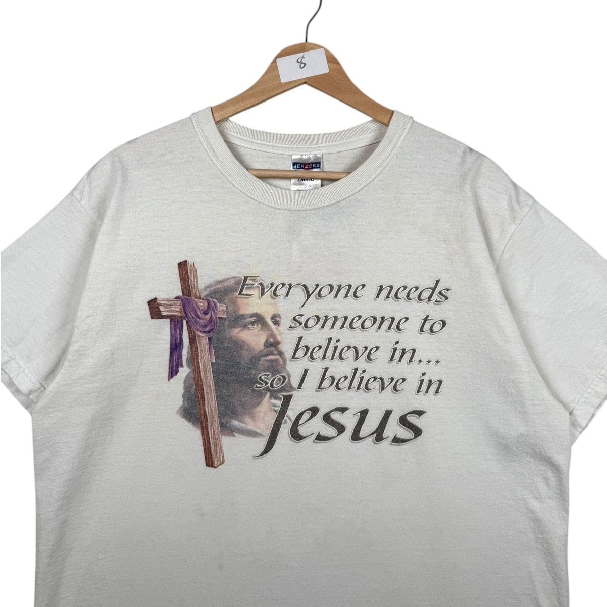 Vintage Christian Jesus Cross Religious T-Shirt
