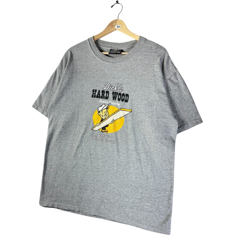 Vintage Dick’s Hard Wood Funny Graphic T-Shirt