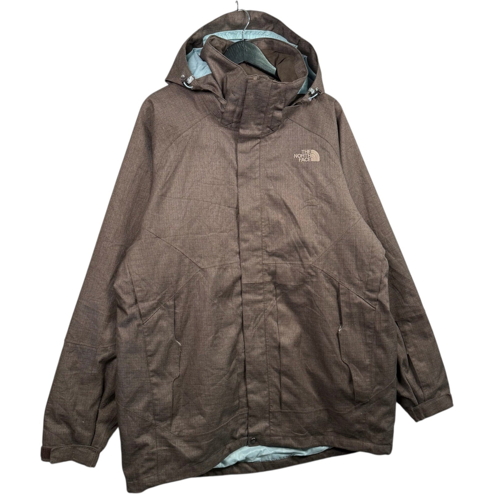 Vintage The North Face Mini Logo Full Zip Long Jacket