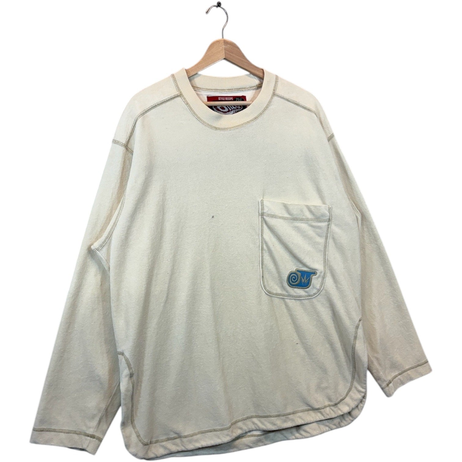 Vintage Chunky Style Pullover Sweater Long Sleeve