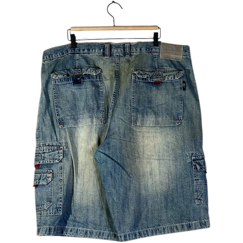 Vintage Brooklyn Xpress Cargo Denim Shorts 42
