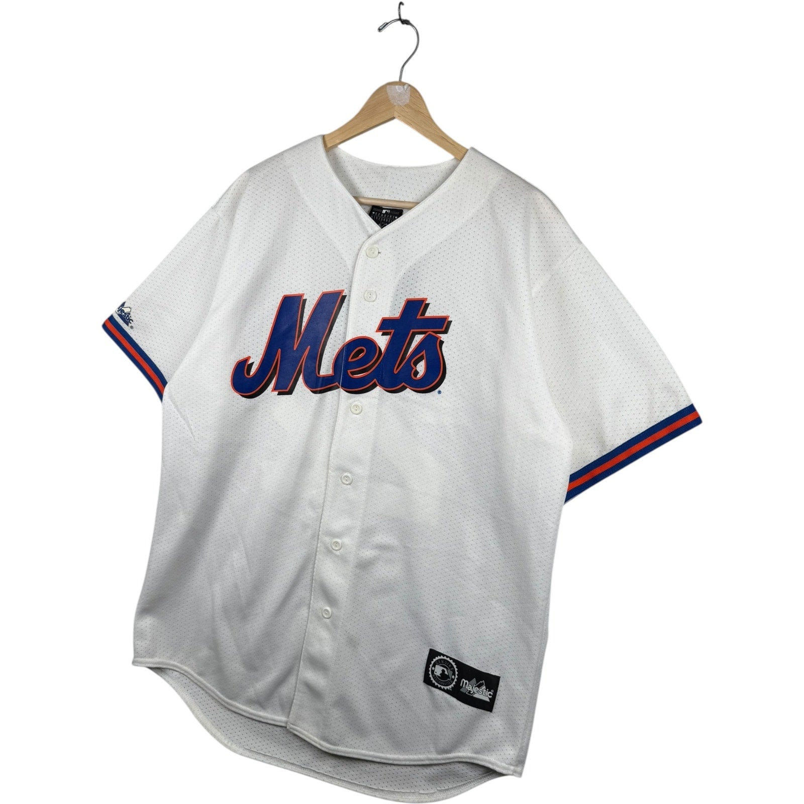 Vintage Majestic New York Mets Leiter #22 MLB Jersey
