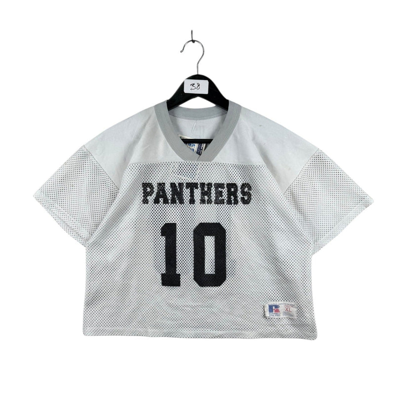 Vintage Russell Athletic Panthers Y2K Cropped Jersey
