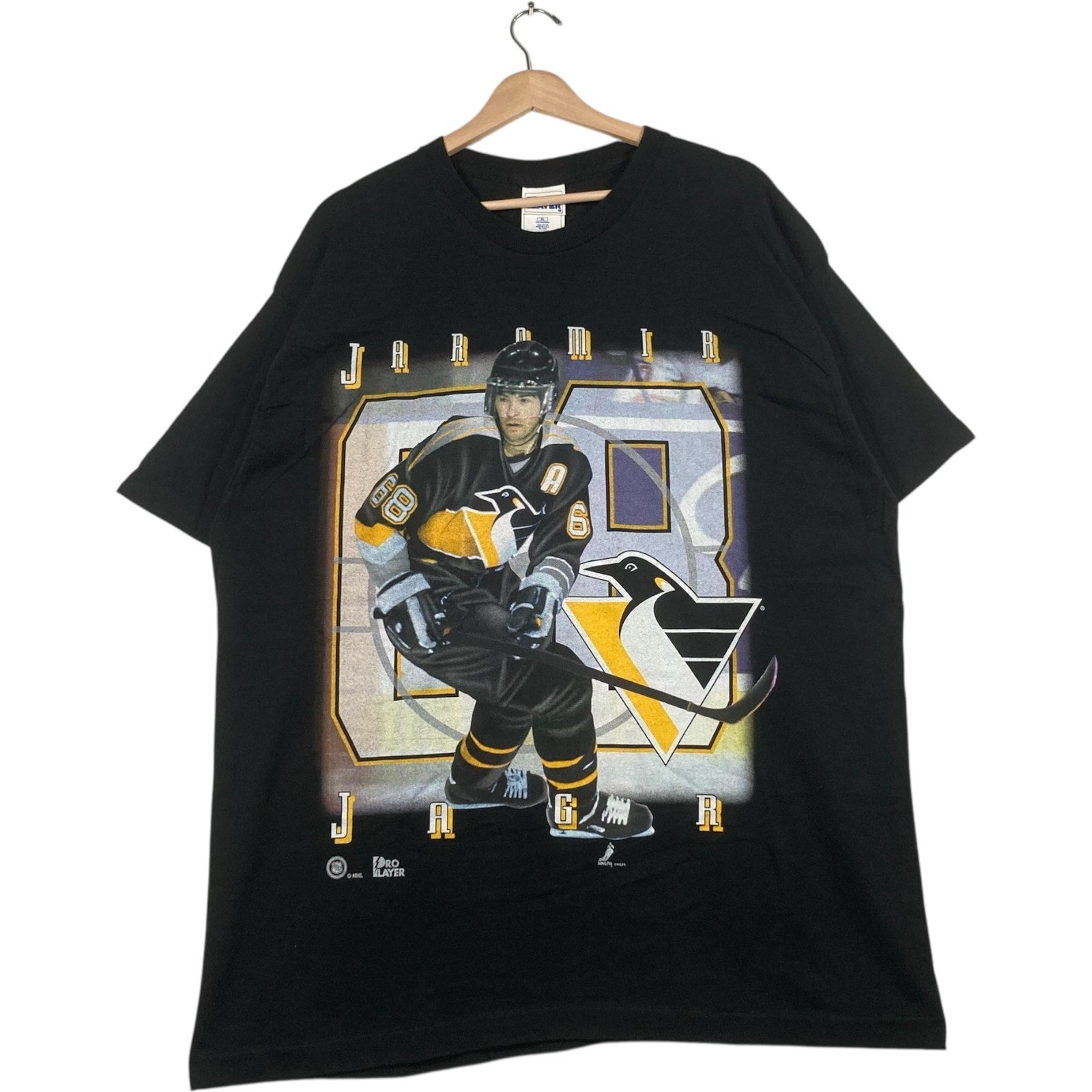 Vintage 90S NHL Pittsburgh Penguins Jaromir Jagr Tee