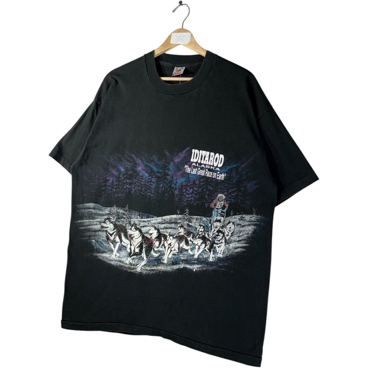 Vintage Iditarod Alaska Dog Sledding T-Shirt