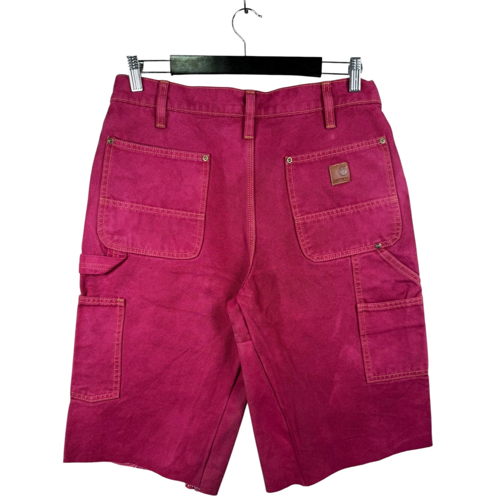 Vintage Carhartt Double Knee Carpenter Cut-out Cargo Shorts 34