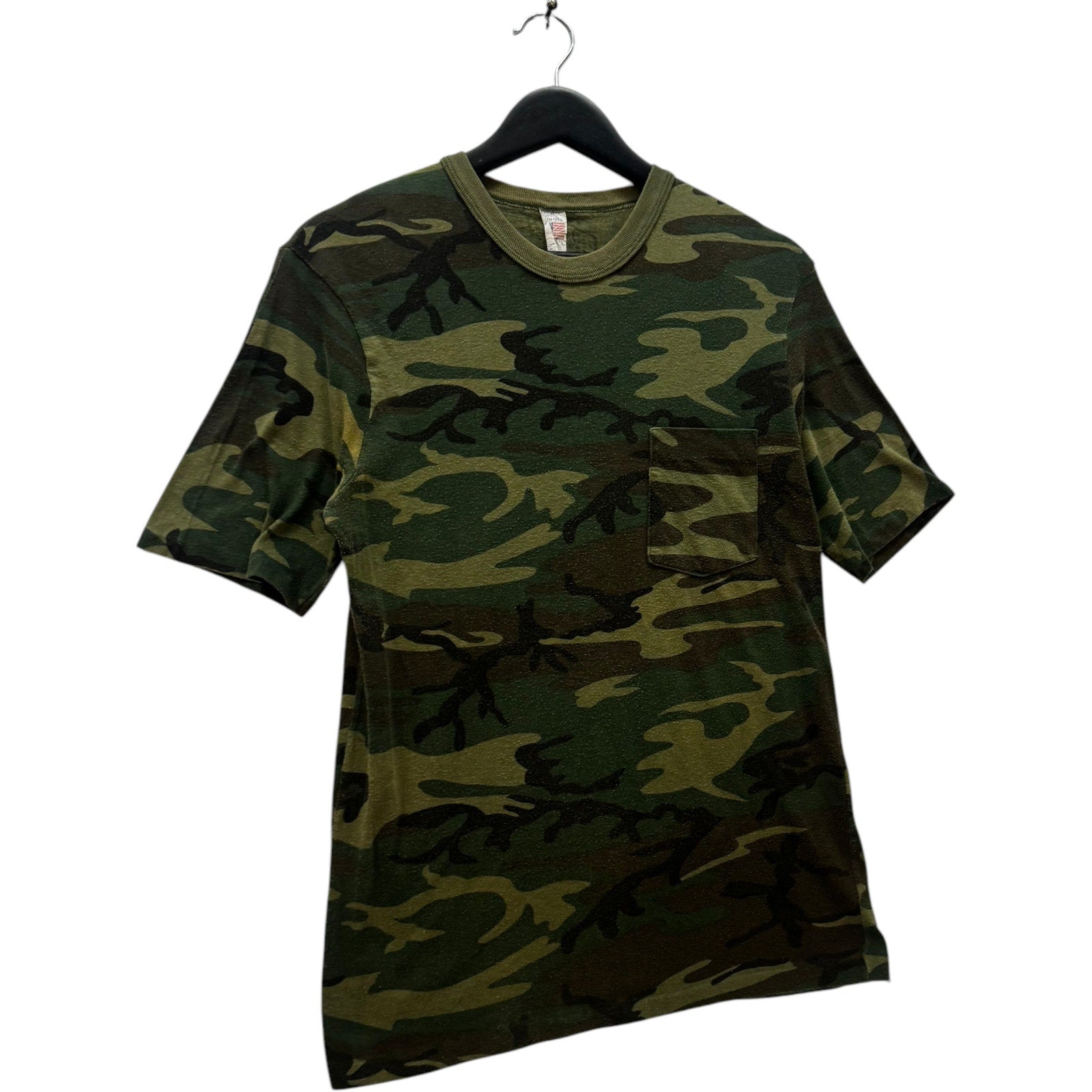 Vintage Camo Ringer Tee 90s