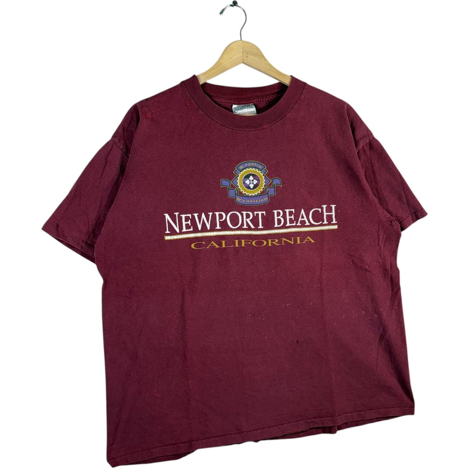 Vintage Newport Beach California Souvenir Tee