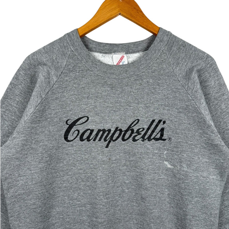 Vintage Campbell’s Print Logo Crewneck