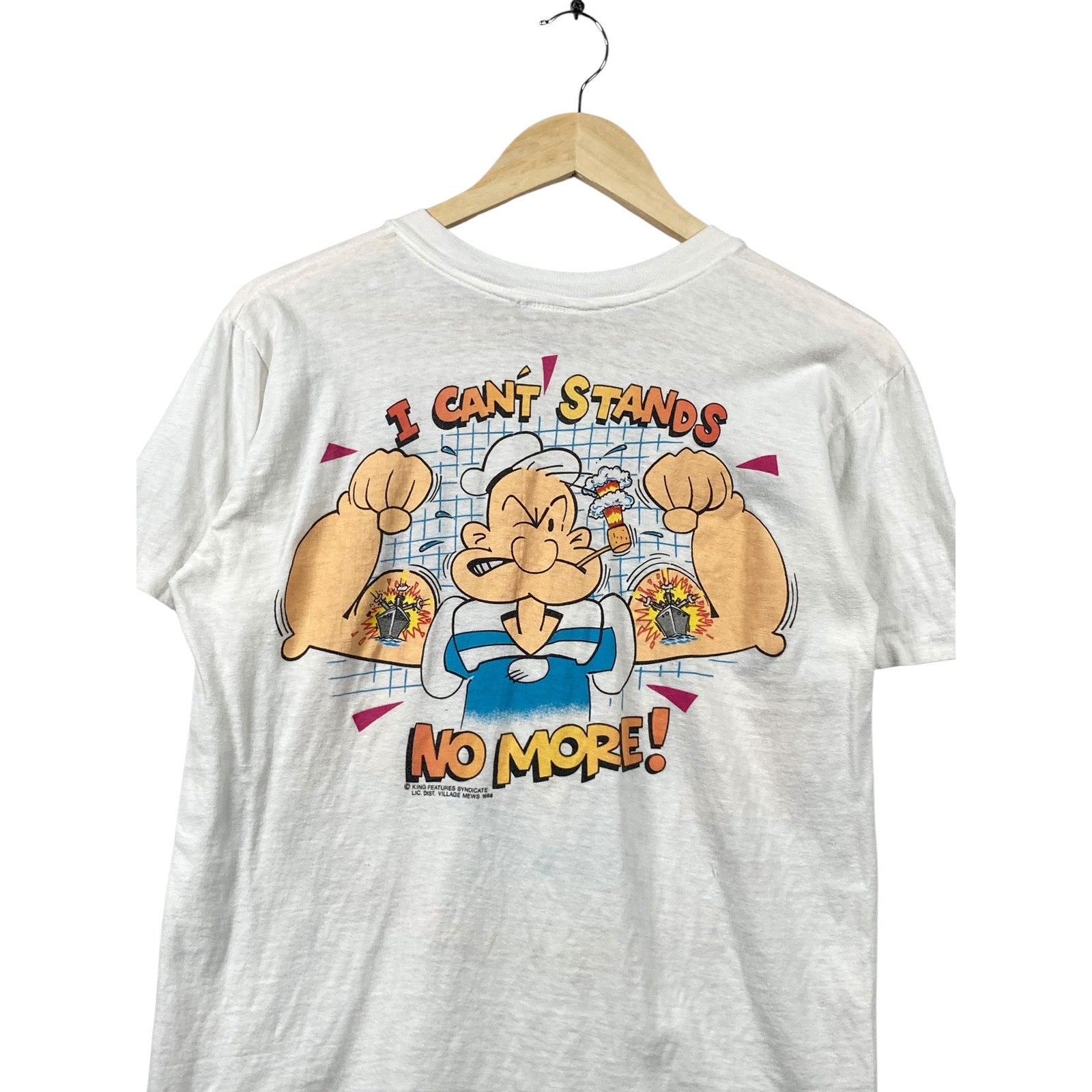 Vintage Popeye "That's All I Can Stands!" Cartoon T-Shirt