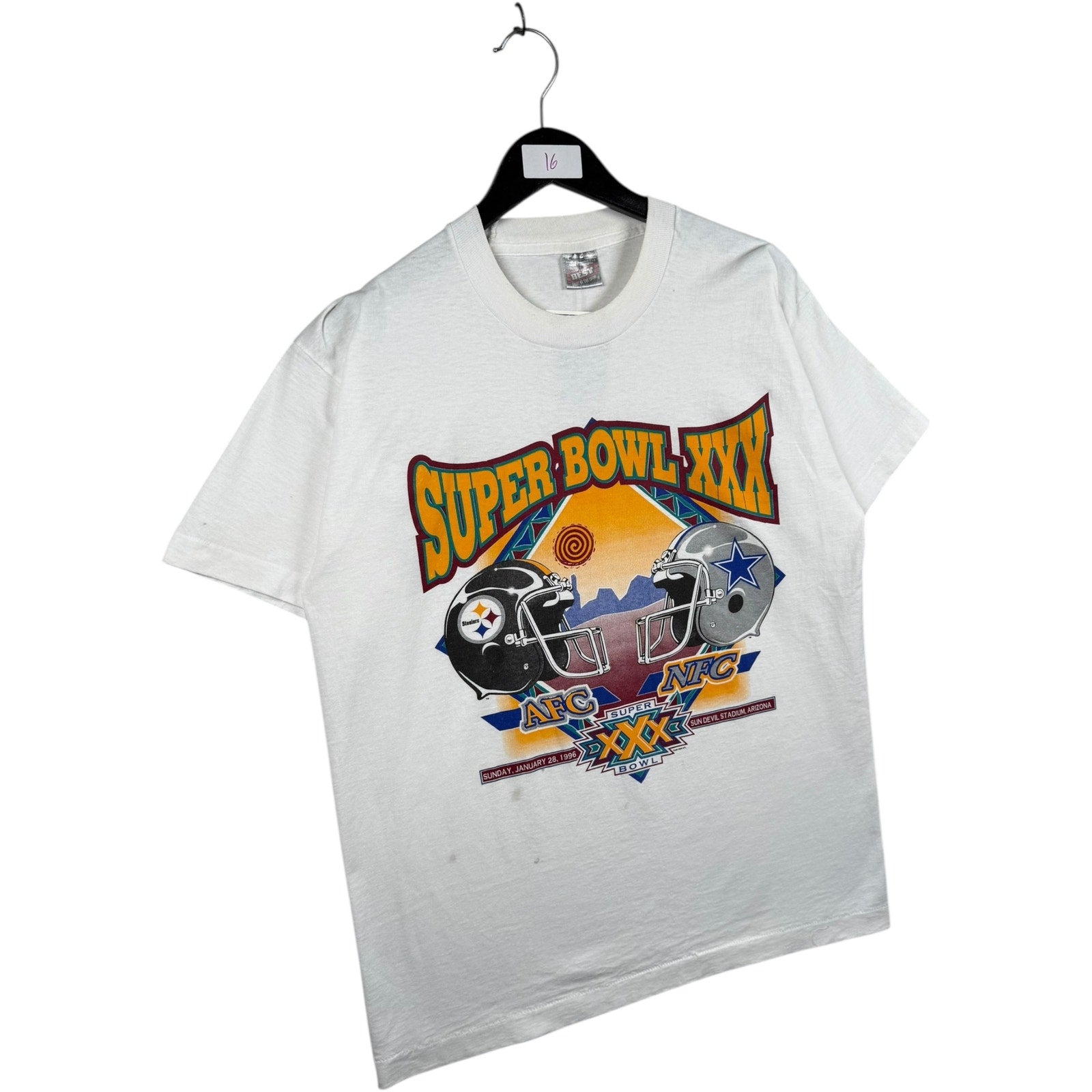 Vintage Super Bowl XXX NFL Rivalry T-Shirt