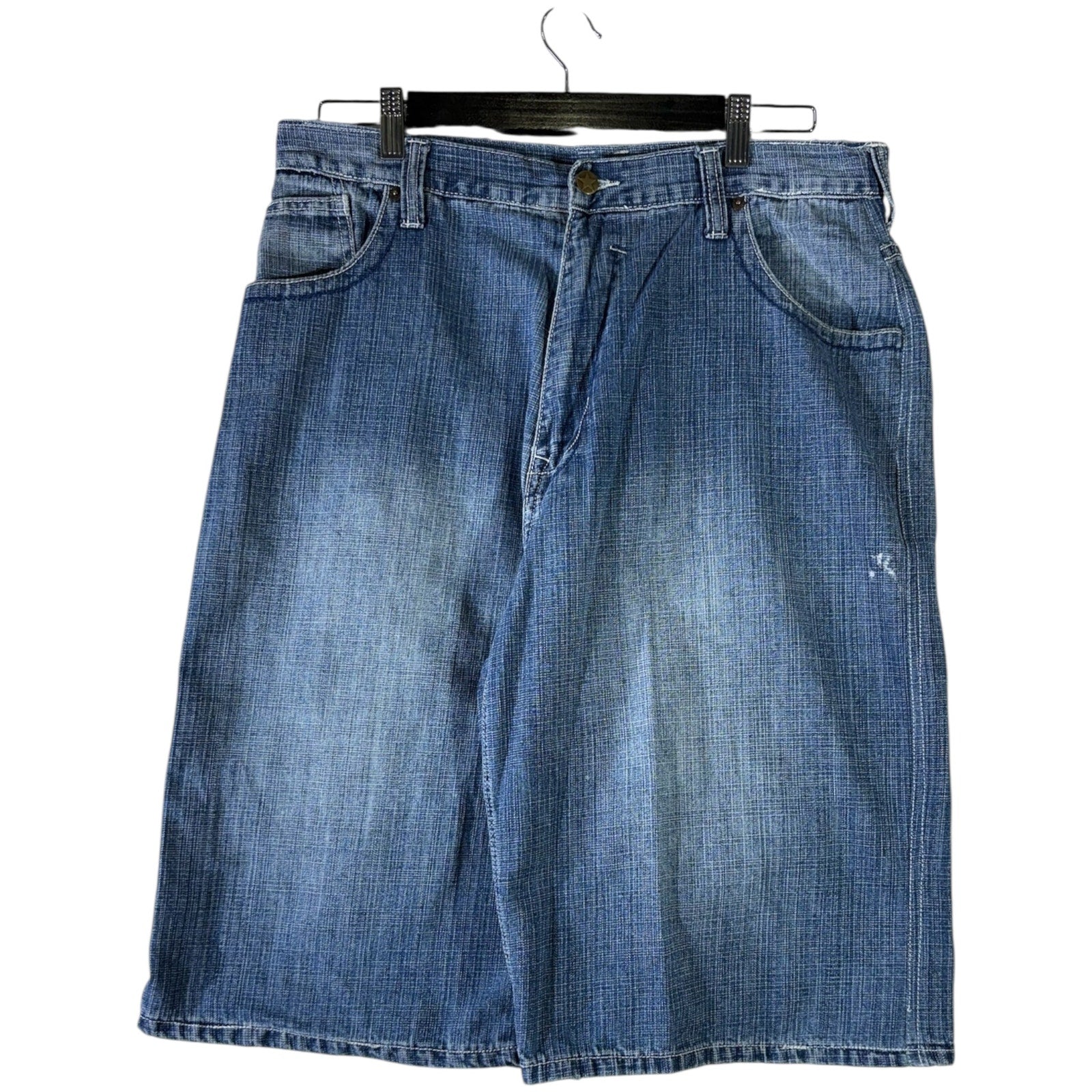 Vintage Bermuda Utility Denim Shorts 40