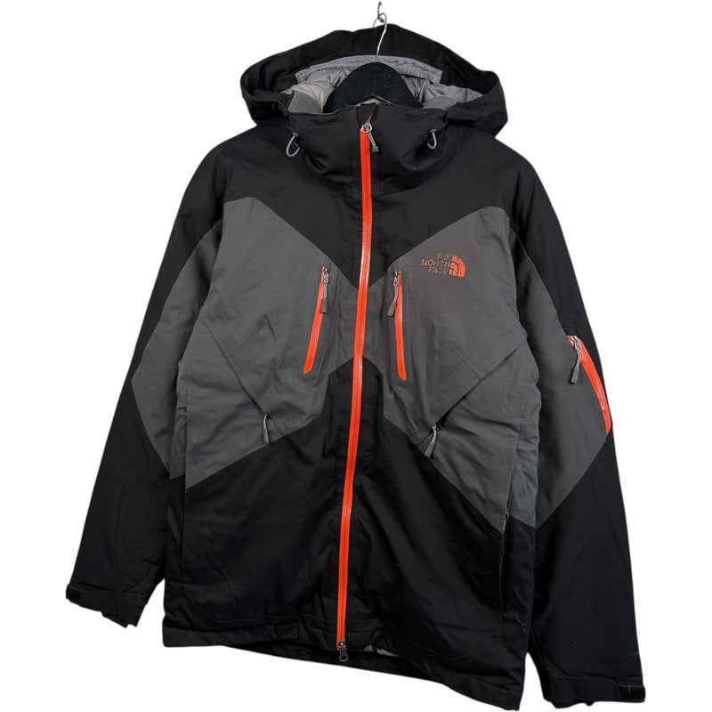 Vintage The North Face Mini Logo Full Zip Puffer Jacket