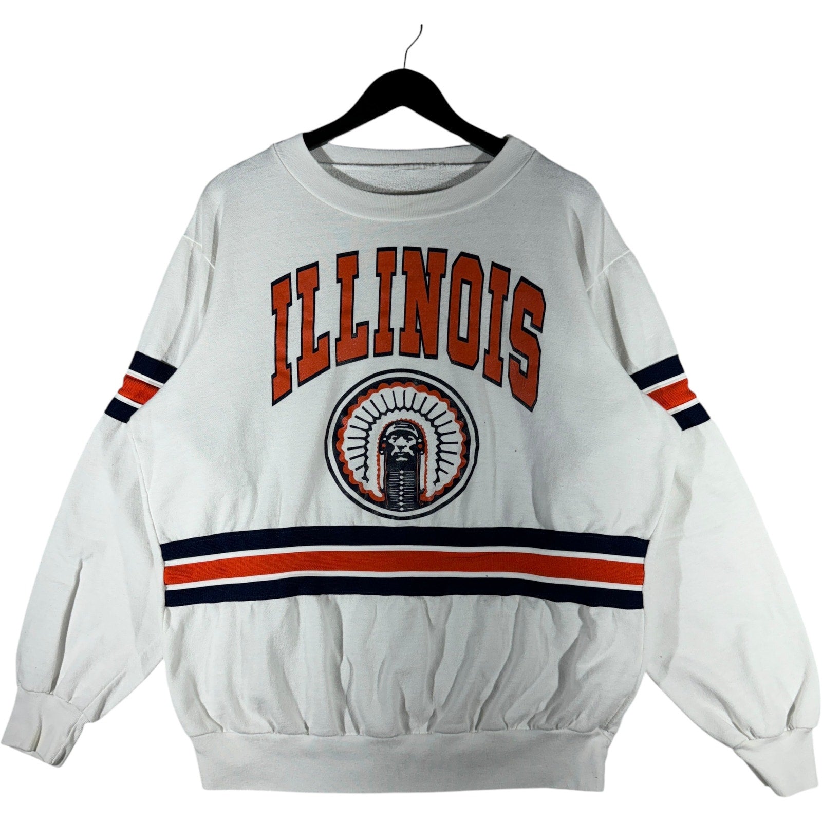 Vintage University Of high quality Illinois Crewneck