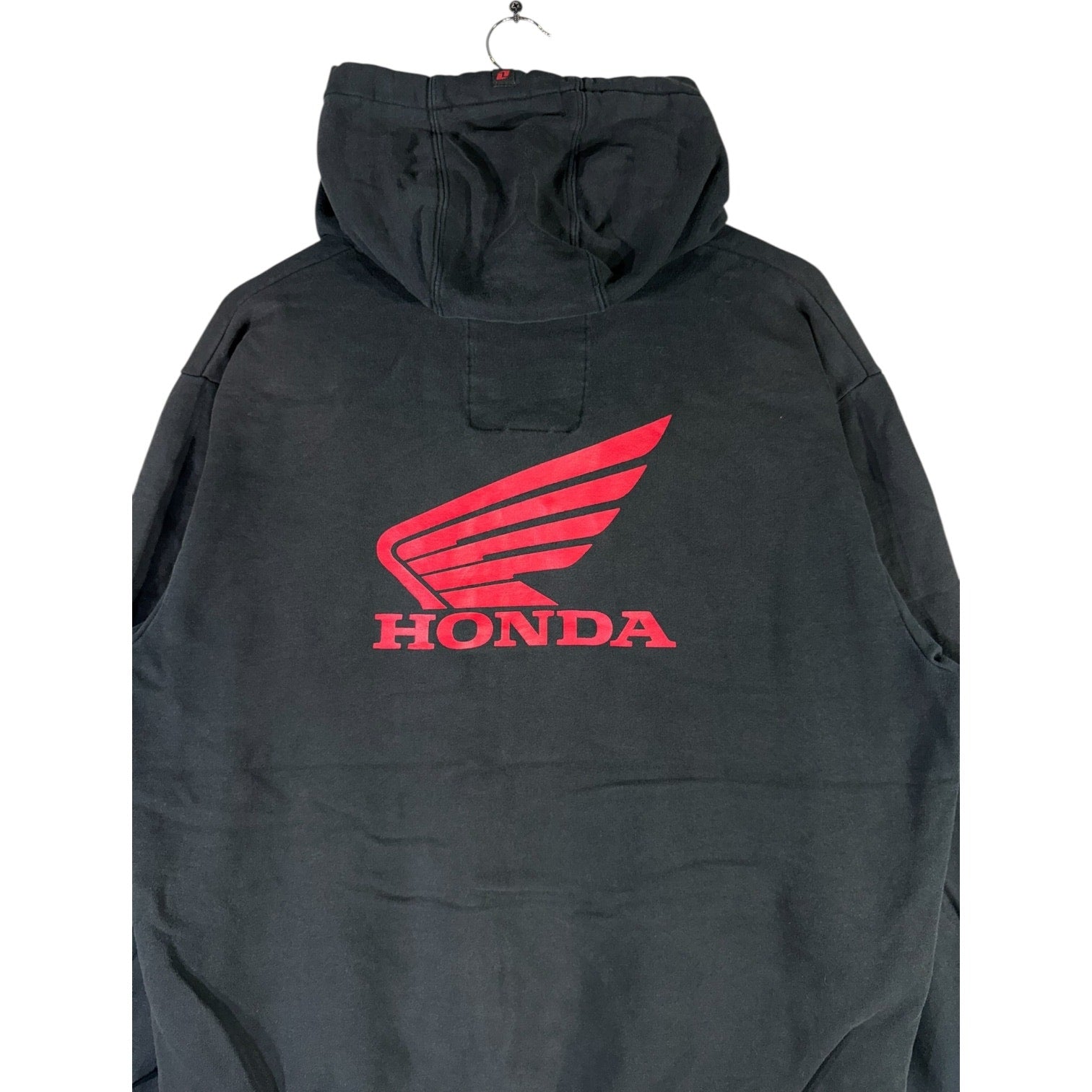 Vintage Honda Racing Zip-Up Hoodie