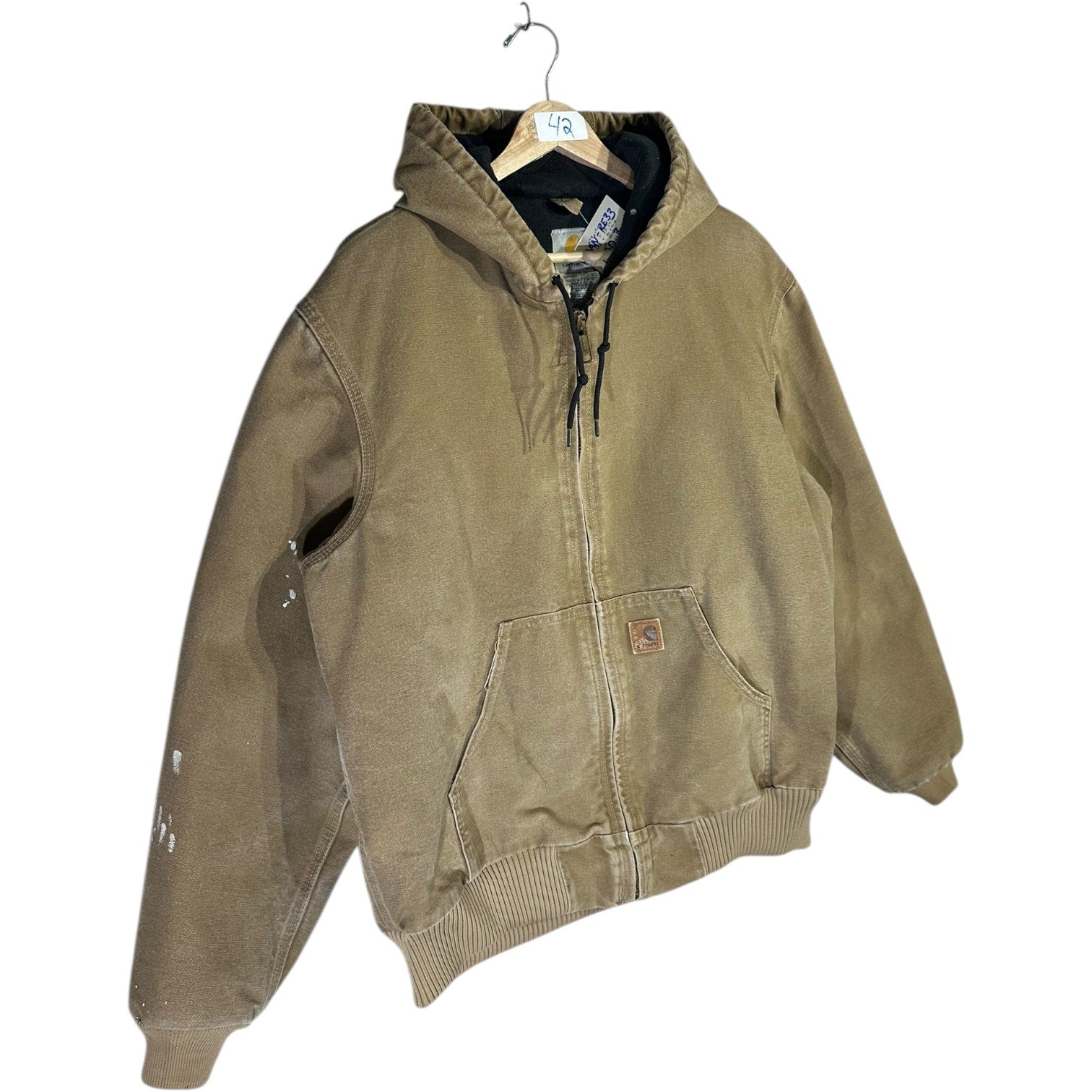 Vintage Carhartt Insulated Hooded Workwear Jacket