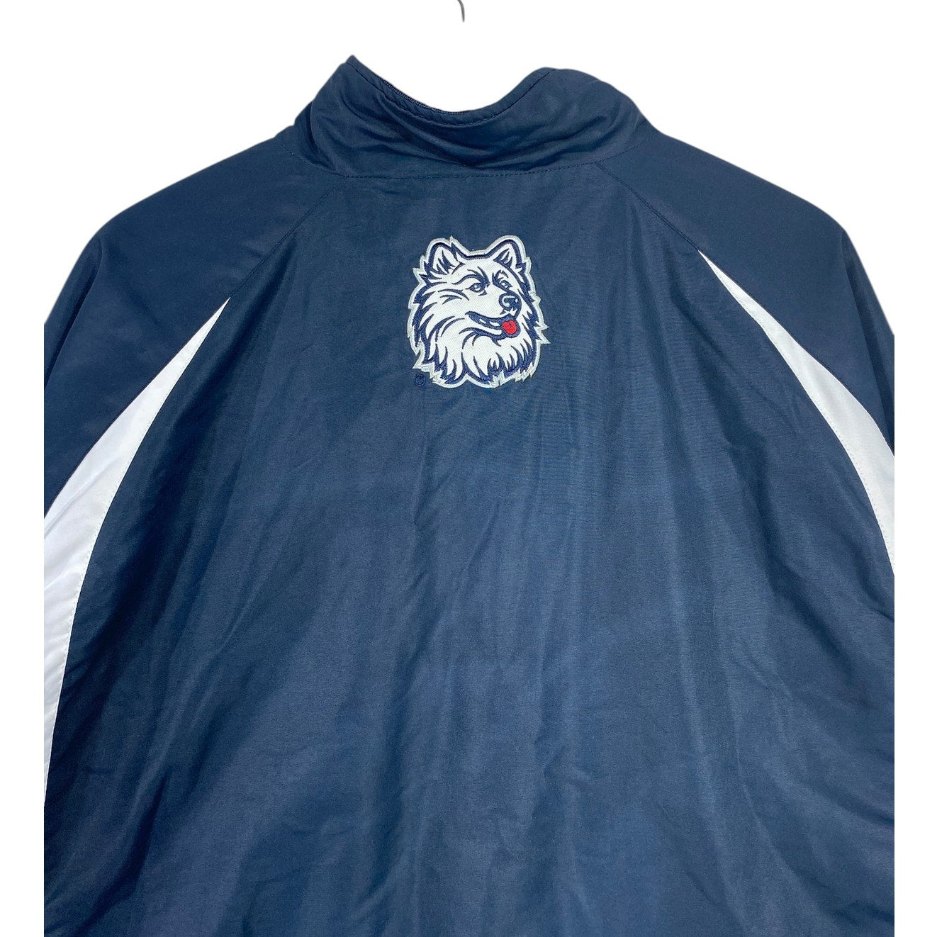 Vintage UConn Huskies Full Zip Windbreaker Jacket