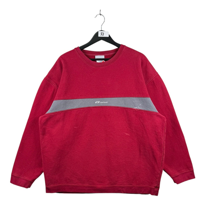 Vintage Reebok Spellout Logo Crewneck
