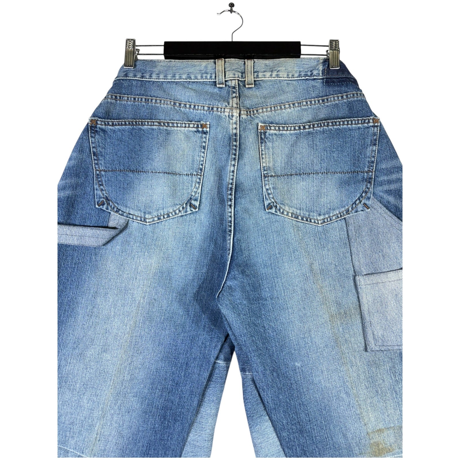 Vintage Denim Cut & Sew Carpenter Shorts 31