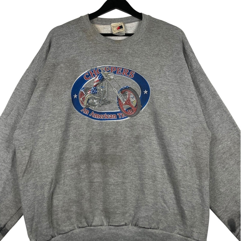 Vintage Choppers Motorcycle Crewneck