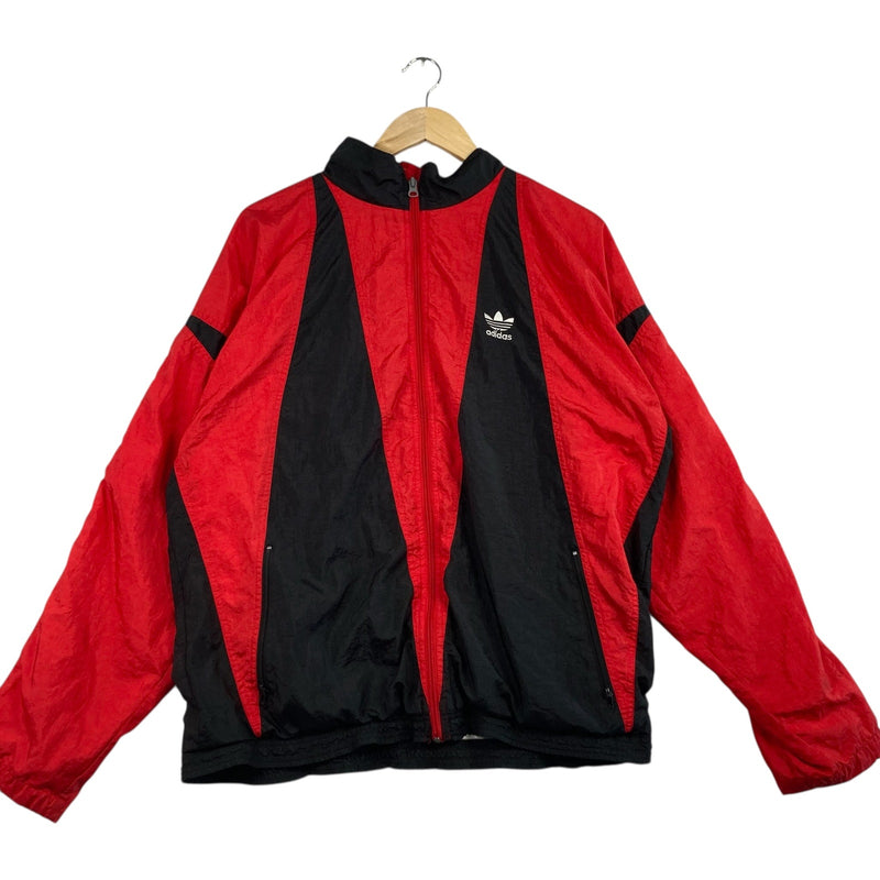 Vintage Adidas Mini Logo Color Block Windbreaker