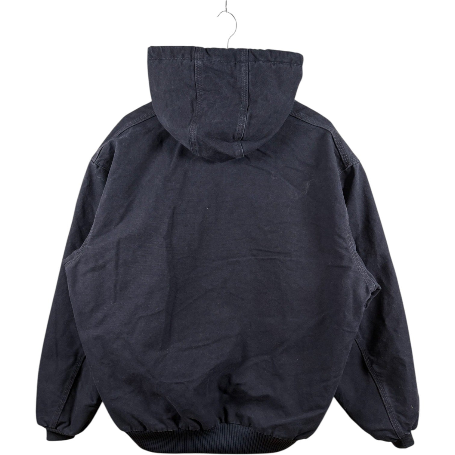 Vintage Carhartt Quilted Full Zip Hooded Workwear Jacket