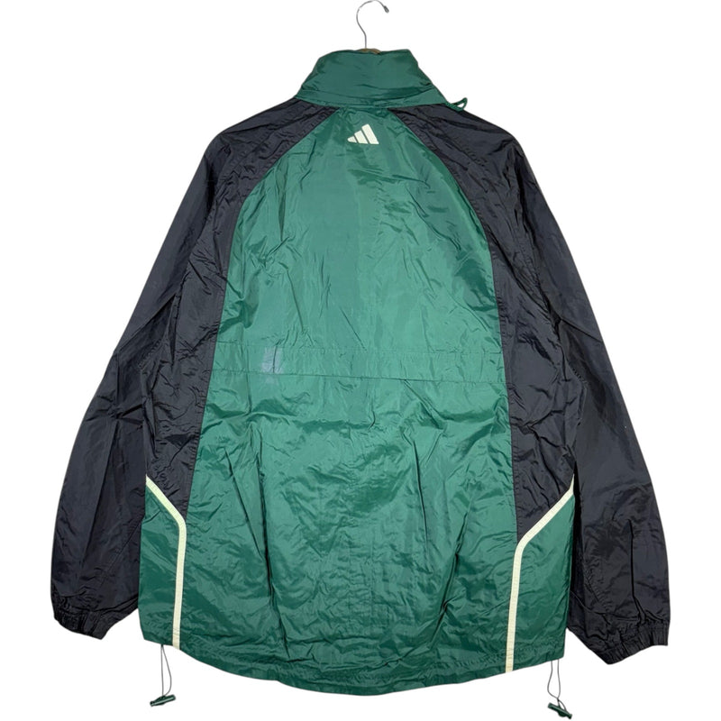 Vintage Adidas Originals Drawstring Color Block Windbreaker