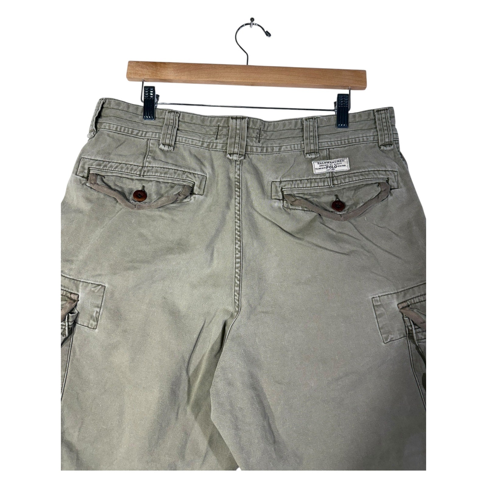 Vintage Polo by Ralph Lauren Tactical Cargo Shorts 35