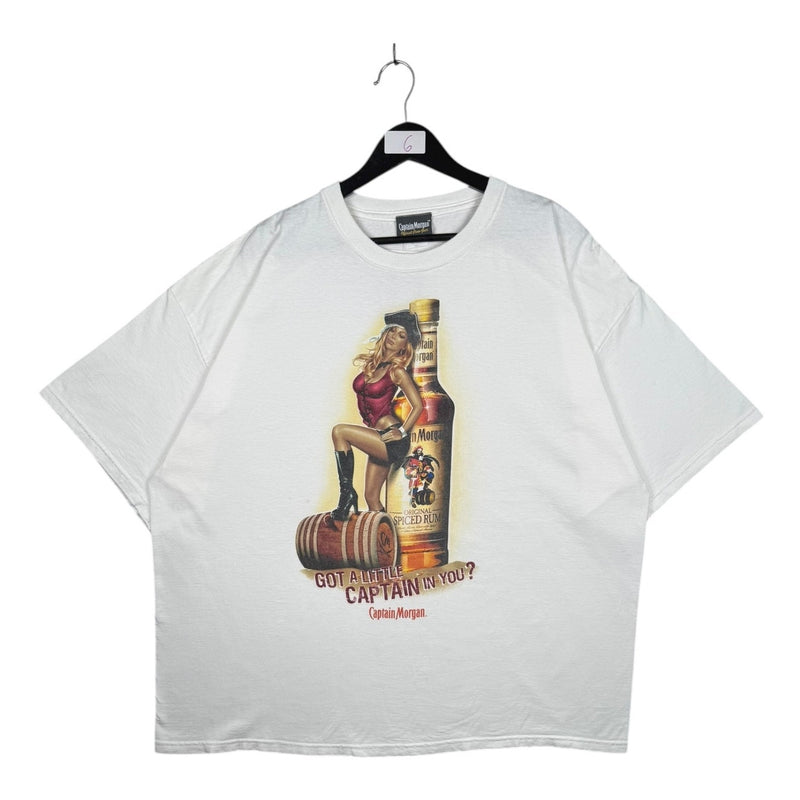 Vintage Captain Morgan Spiced Rum Graphic T-Shirt