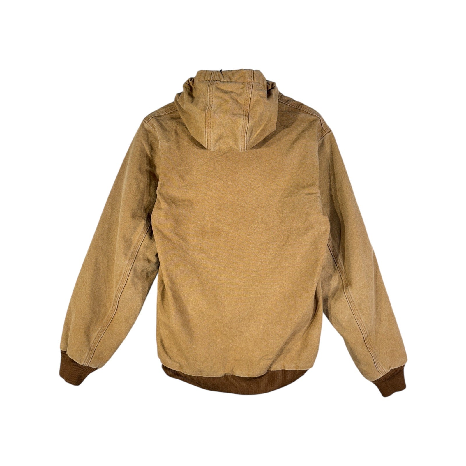 Vintage Carhartt Canvas Hooded Full Zip Workwear Jacket