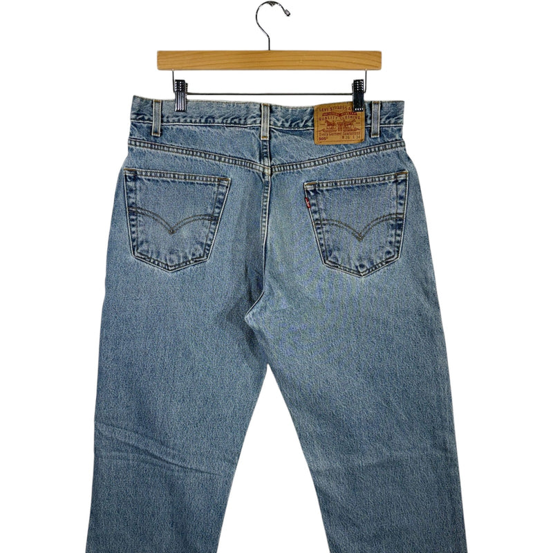 Vintage Levi's 505 Straight Leg Jeans 36x34
