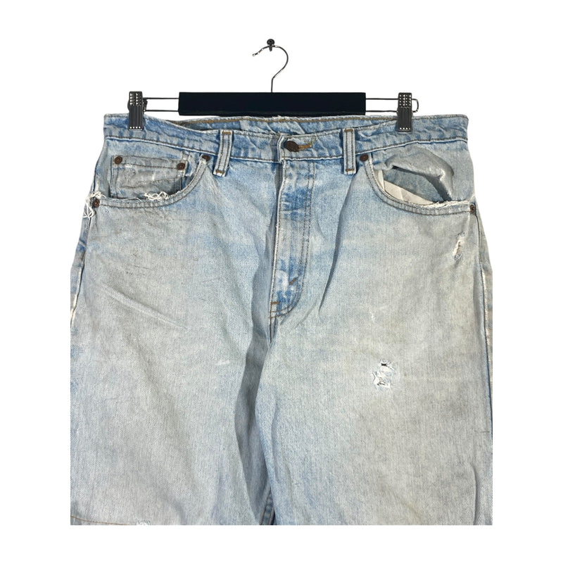 Vintage Levi's 512 Denim Shorts Bermuda 36