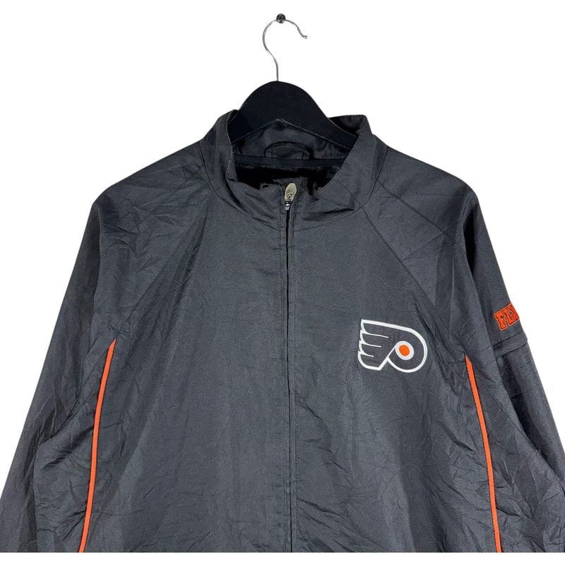 Vintage Reebok Philadelphia Flyers NHL Full Zip Windbreaker