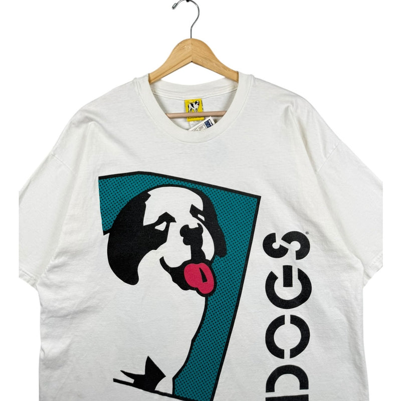 Vintage Big Dogs All Over Graphic T-Shirt