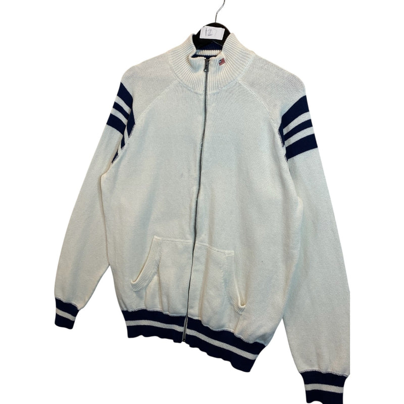 Vintage Polo Jeans Company Ralph Lauren Full Zip Sweater