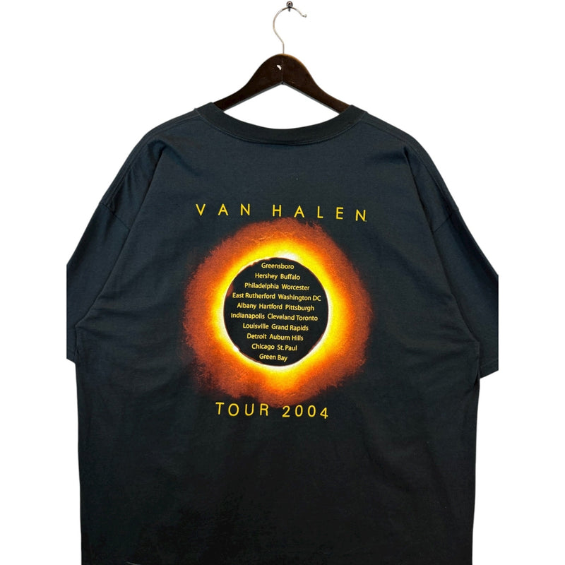 Vintage Van Halen Concert Tour 2004 T-Shirt
