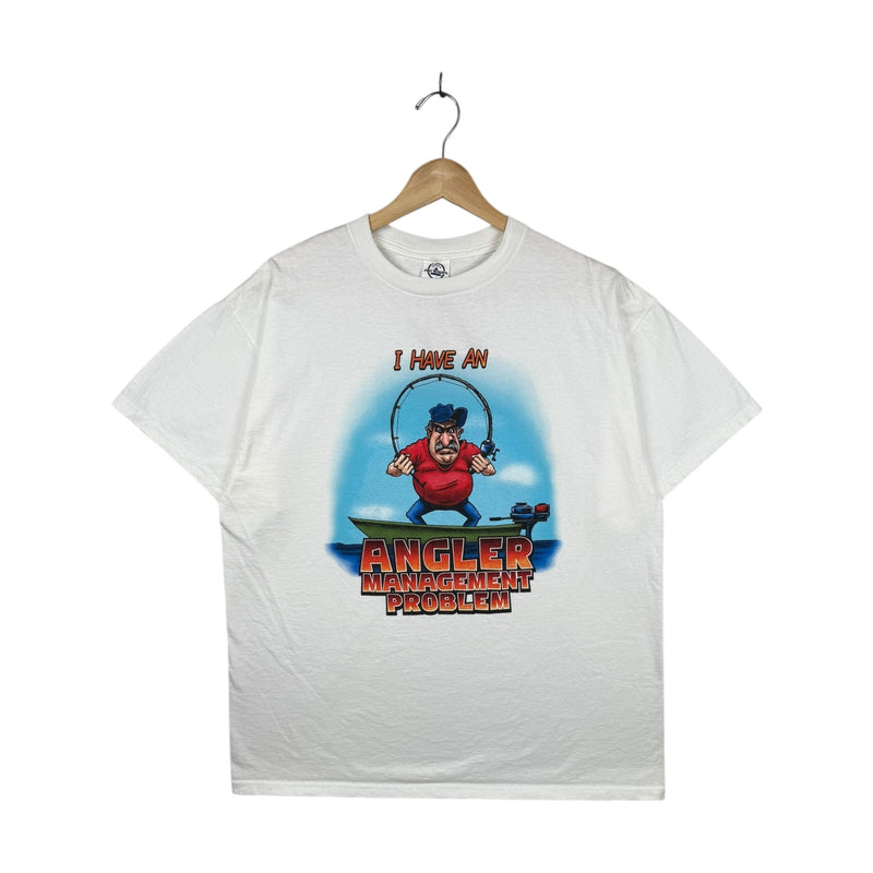 Vintage I Have An Angler Management Problem T-Shirt