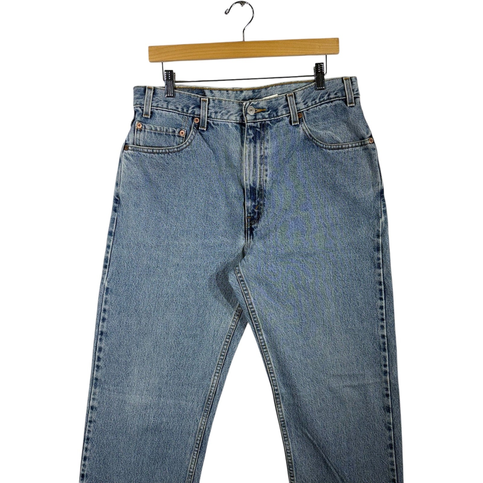 Vintage Levi's 505 Straight Leg Jeans 36x34