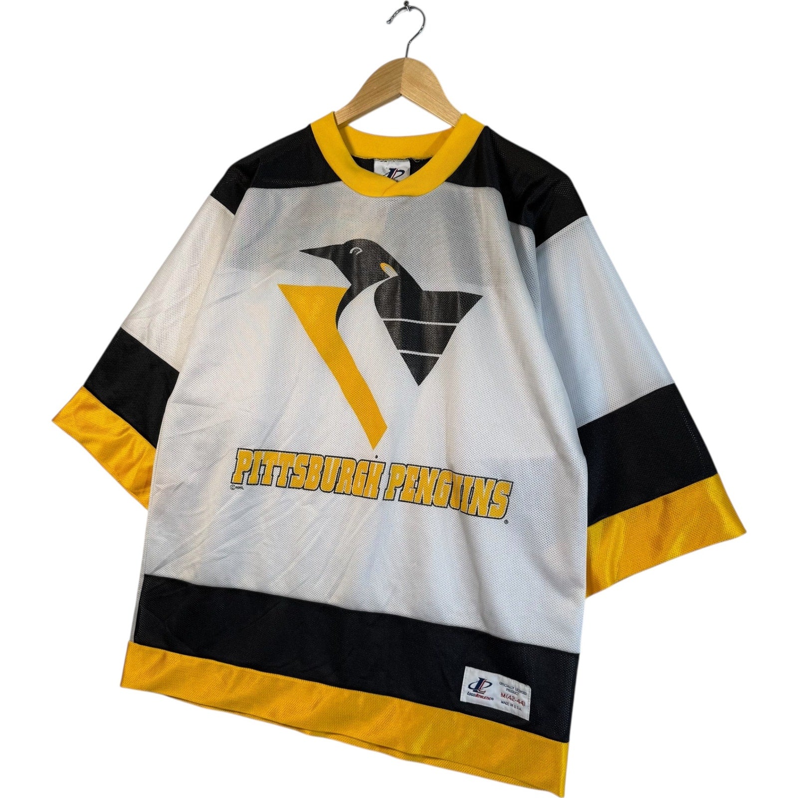 Vintage NHL Pittsburgh Penguins Logo Jersey